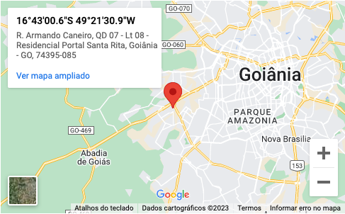 mapa da loja